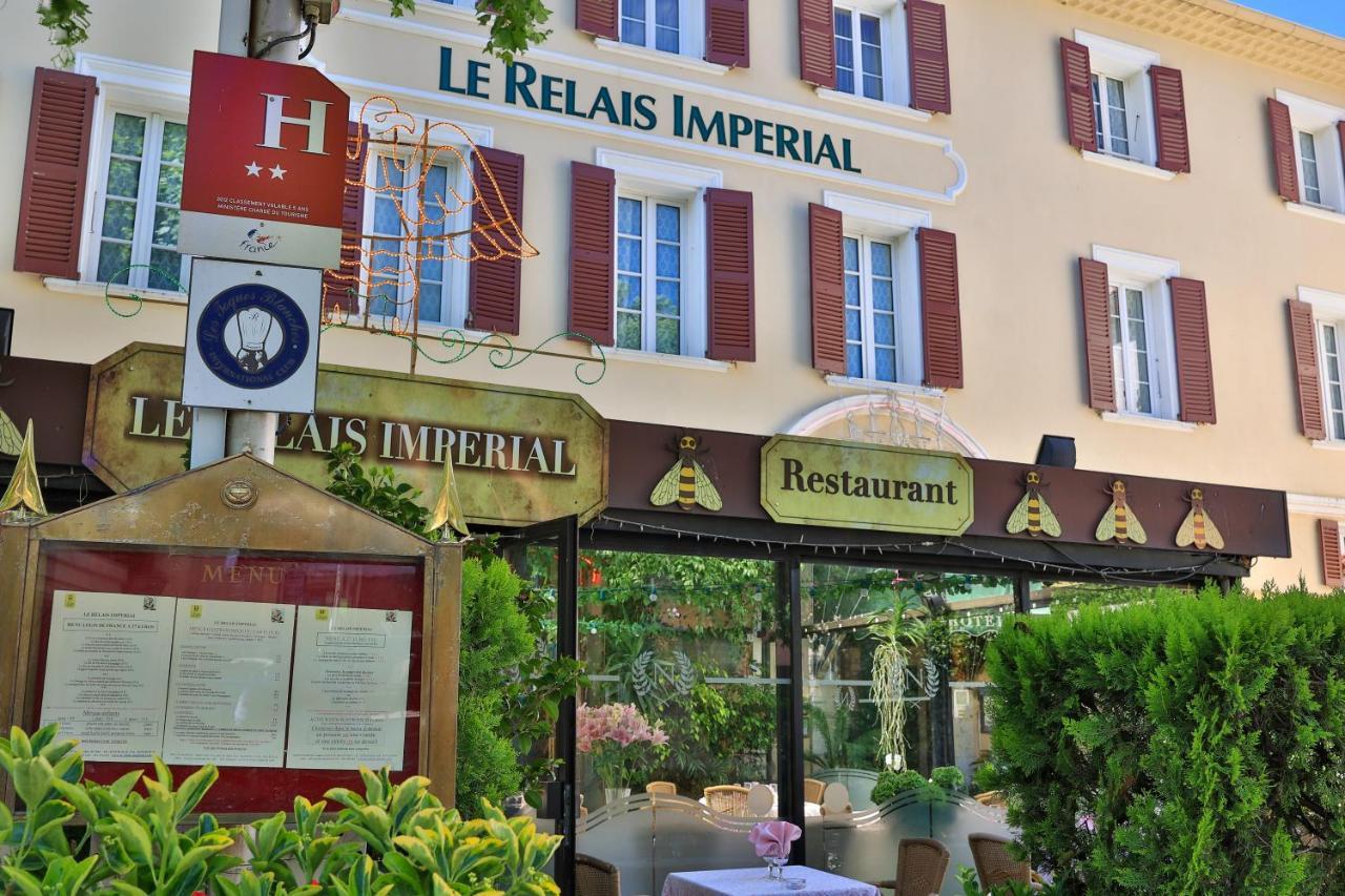 Logis Le Relais Imperial Hotell Saint-Vallier-de-Thiey Exteriör bild