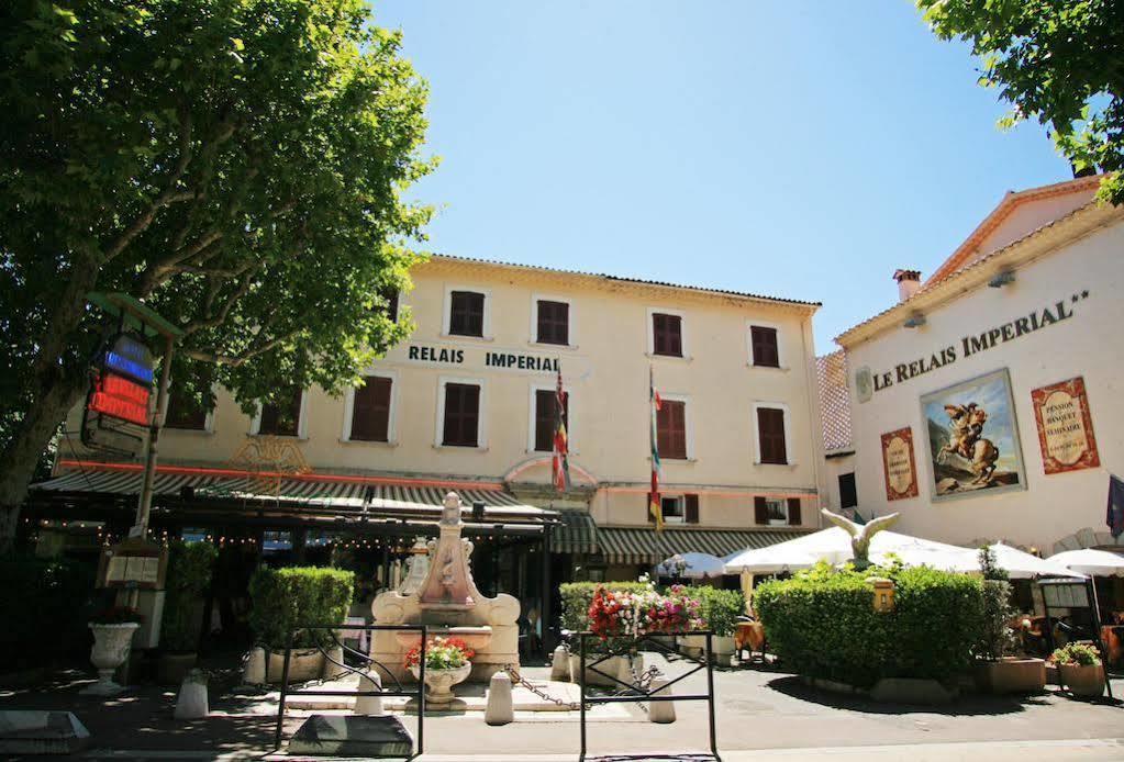 Logis Le Relais Imperial Hotell Saint-Vallier-de-Thiey Exteriör bild